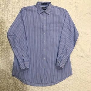 Nordstrom Men’s Shop Traditional Fit Smartcare dress shirt 16 x 34